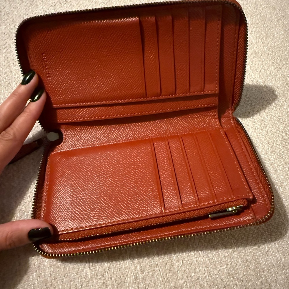 Coach Red Wallet - Picture 3 of 3